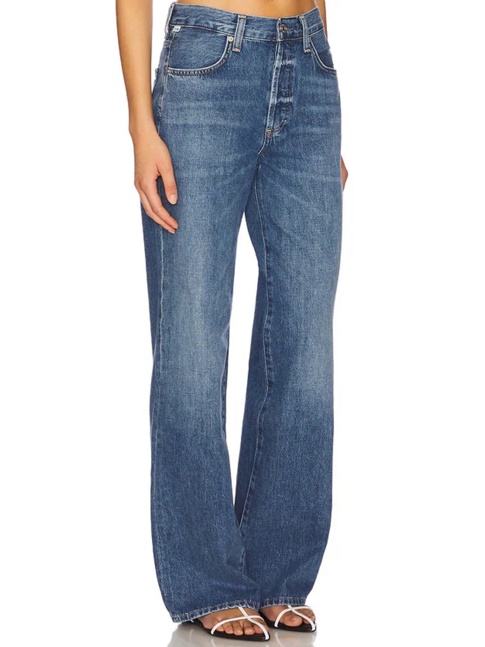 Citizens of humanity annina size 29 wide leg high rise - Picture 1 of 10